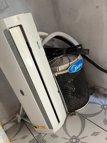 Central de ar 18000 btus mideia 