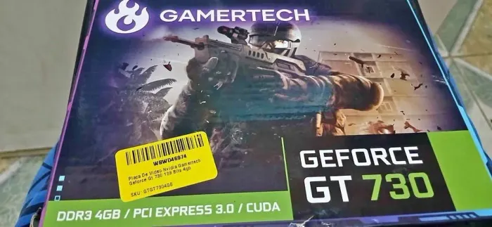 Placa de vídeo gt 730 pouco usada