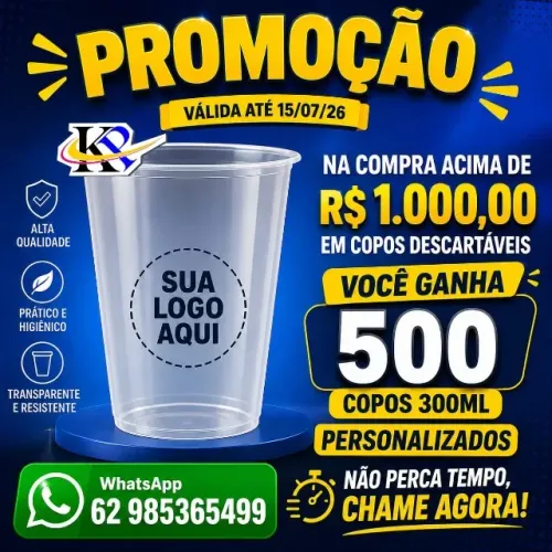 copo descartavel personalizado