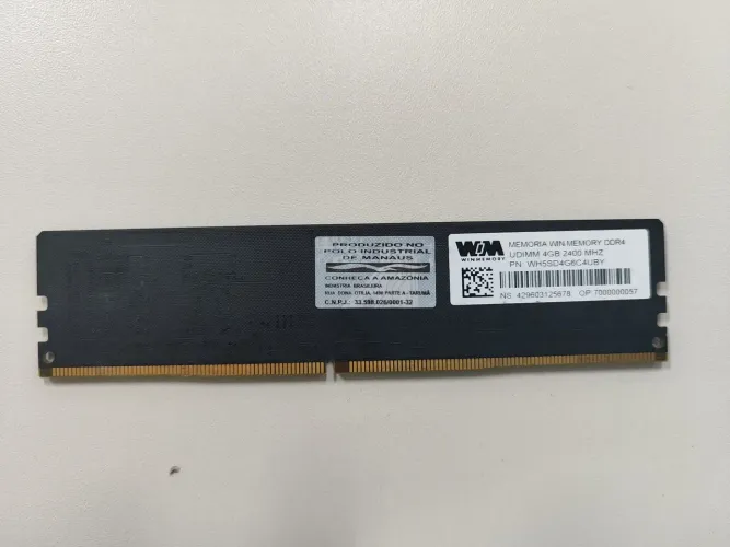 MEMÓRIA RAM 4GB DDR4 2400HZ