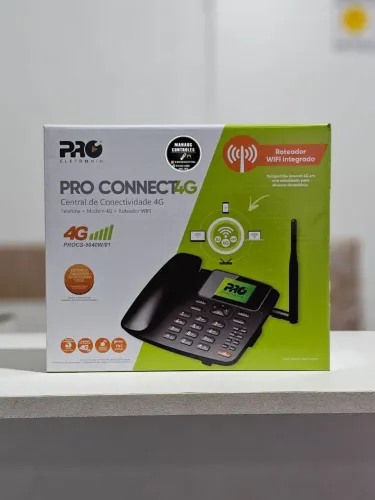 Telefone rural ( central de conectividade 4G ) .