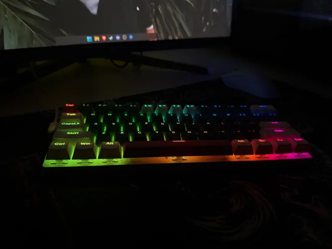 Teclado Mecânico Machenike K500 B61 - Switch Brown