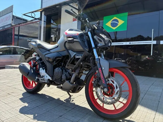 FAZER FZ15 150 FLEX CINZA 2025/2025