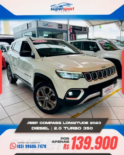 Jeep Compass Long. TD 350 2.0 4X4 Diesel AUT 2023
