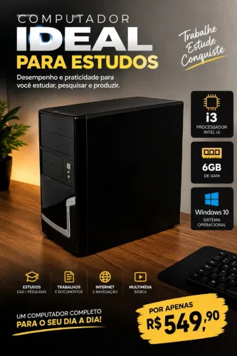 Computador pra estudos