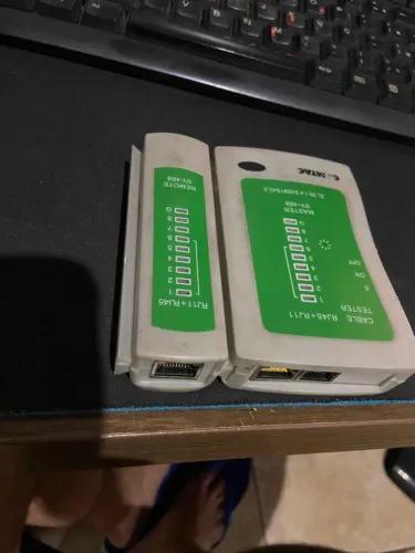 Testador Para Cabo Utp/ Rede Rj11/Rj45