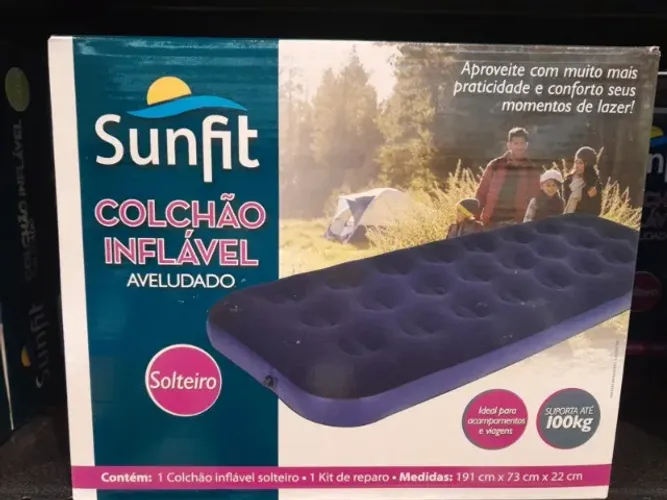 colchão inflável solteiro