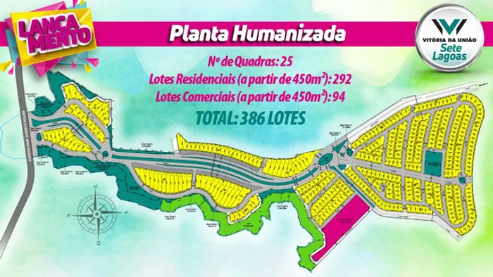 Lotes comerciais próximo ao bairro Iporanga 