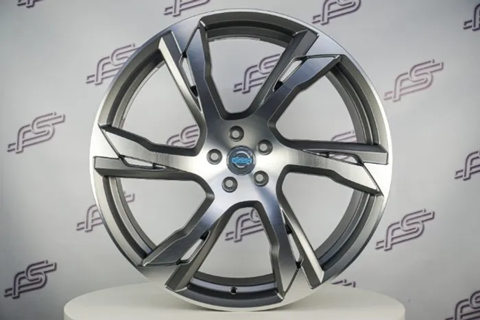 Rodas Volvo XC 90 T8 Grafite Diamantado Fosco 5x108 - 22x9