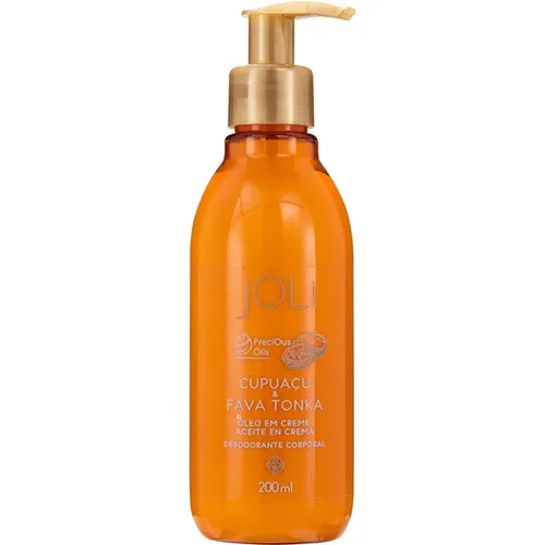 Óleo em Creme Joli Cupuaçu e Fava Tonka 200ml<br><br>