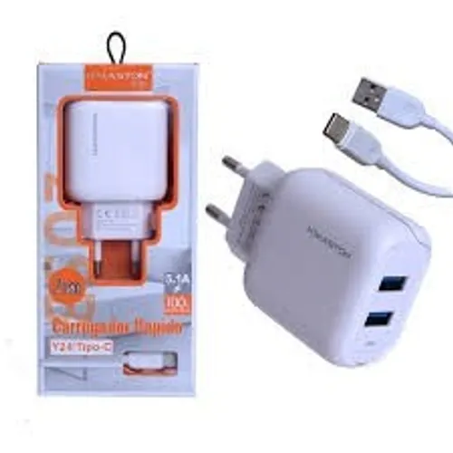 Carregador Celular Rápido Cabo Tipo C 5.1a 25w Cabo Embutido Retirar Centro Bh
