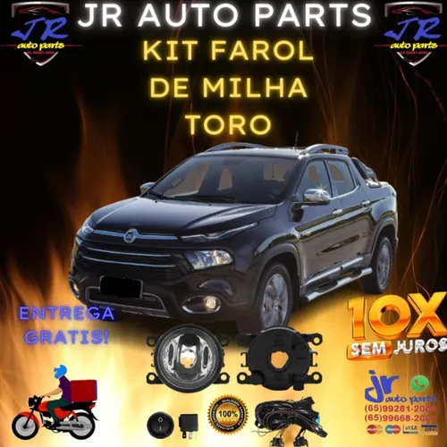 Kit Farol De Milha Fiat Toro 2020