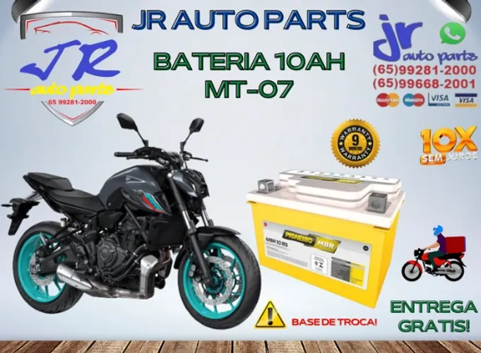 Bateria Pioneiro 10Ah MT-07