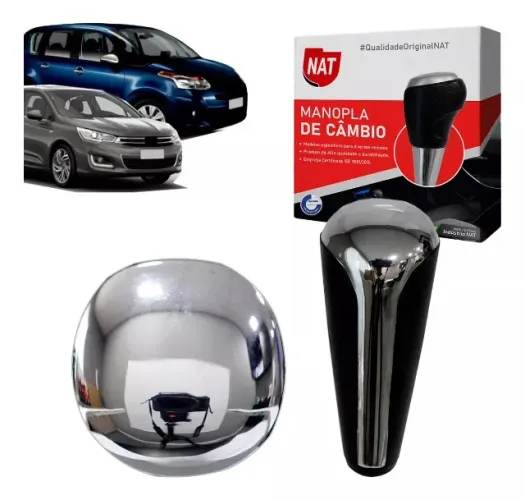 Manopla de Câmbio Automático C3 2009 á 2016 e C4 2012 À 2014