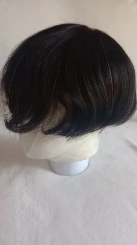 Prótese capilar micropele cast esc 5a15%grisalho