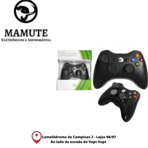 Controle para Xbox X360 Sem Fio