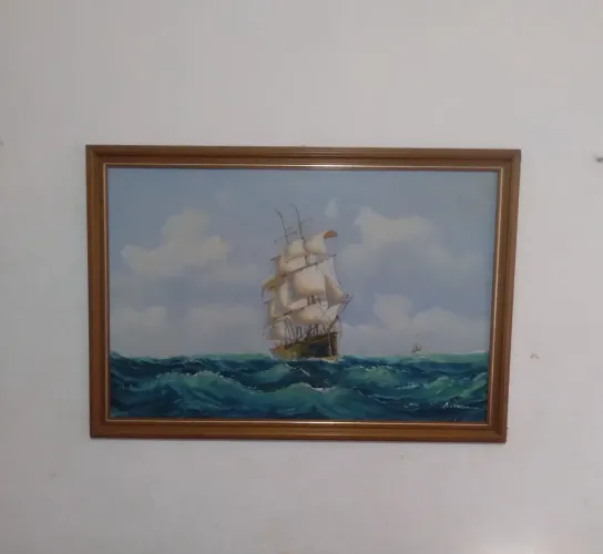 Quadro Raro do Grande Pintor Ambrose. 