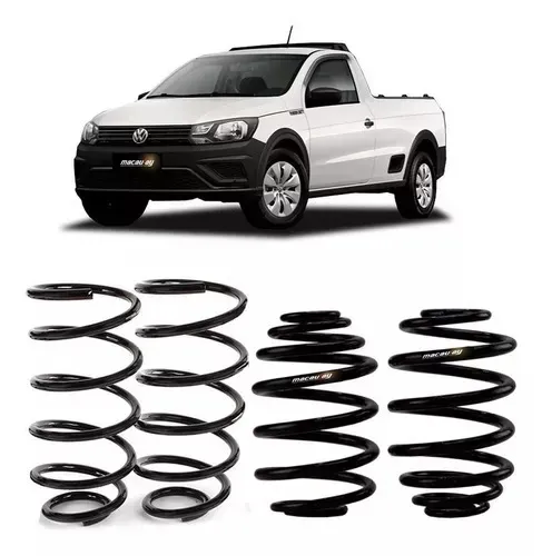 Jogo De Molas Convencionais - Vw Saveiro G5, G6, G7, G8