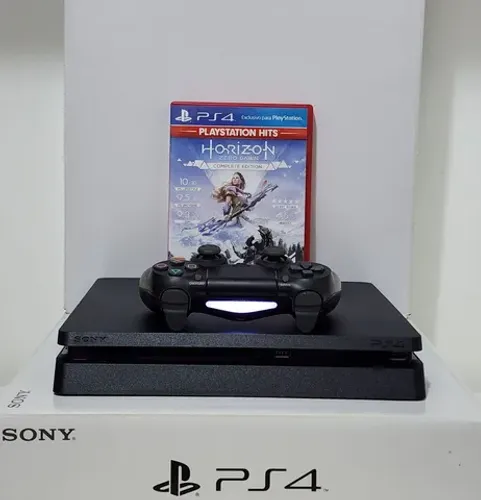 PS4 Slim 500GB c/ Super Jogo + GARANTIA! Temos LOJA FÍSICA!