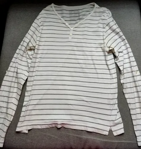 Camisa Manga Comprida Opção Gola V Tamanho: M