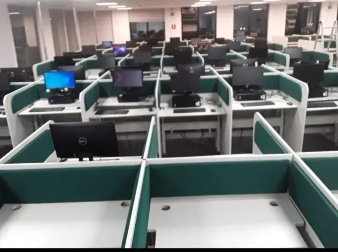 Baias callcenter NR-17 