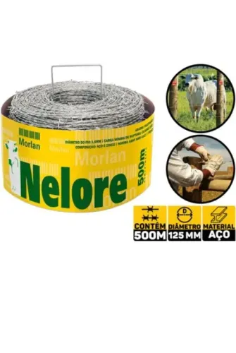 Arame Farpado Nelore 500m - Morlan