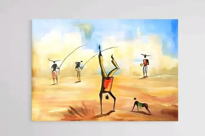 Quadros Gravuras De Capoeira Releitura de Caribé