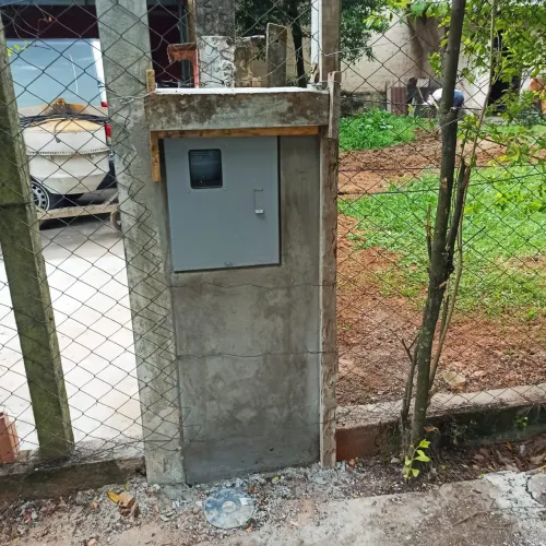 Copel e Cocel, montagem de padrão copel, cocel e postes duplo T