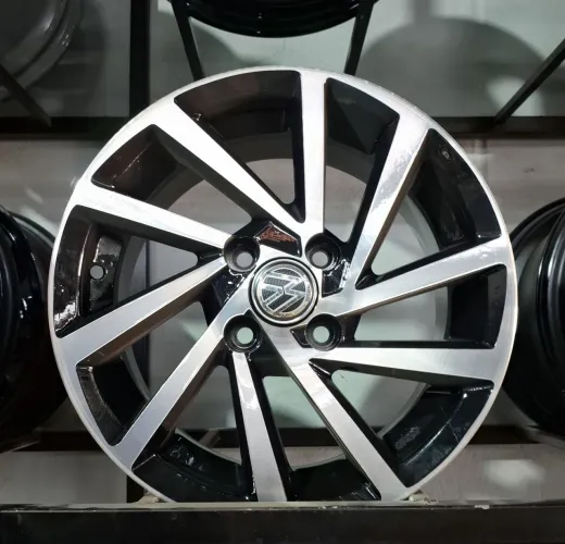Promoção Rodas Aro 14 Rseven 4x100 Novas( BASE DE TROCA)