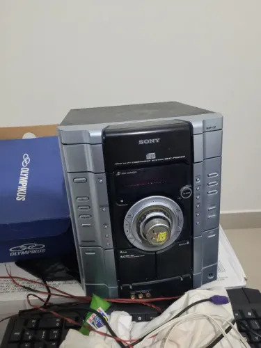 Sony rg222 funcionando com caixas