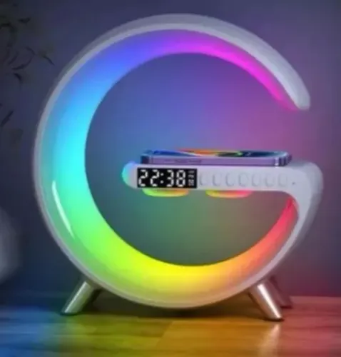 Caixa de som luminária bluetooth