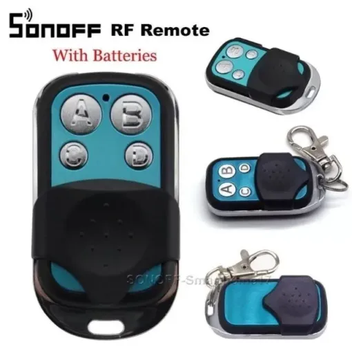 Controle Remoto Rf 433mhz 4 Canais Sonoff - Original   Arduino Automação COD-AM260   