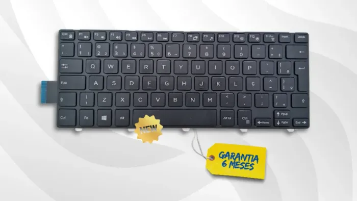 Teclado Para Dell Inspiron 14 3000 Series I14-3442-a40 Novo (6 meses de garantia)