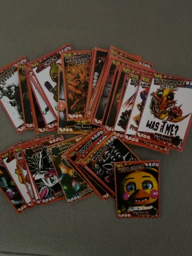 Cards diversos five nights at Freddy?s 