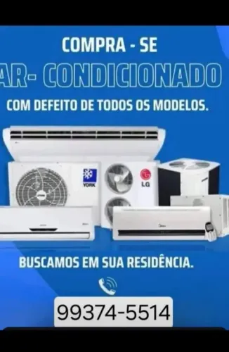 Ar Condicionado com Defeito - Vários Modelos