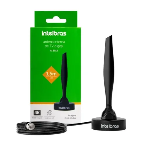 Antena Tv Interna Digital Uhf/vhf/hdtv Ai 1015 Intelbras