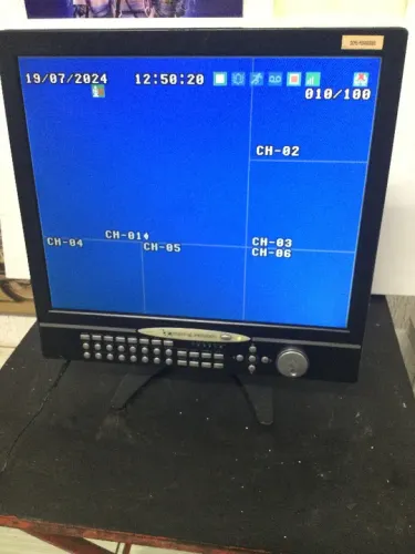 monitor com dvr para monitoramento camera de segurança.