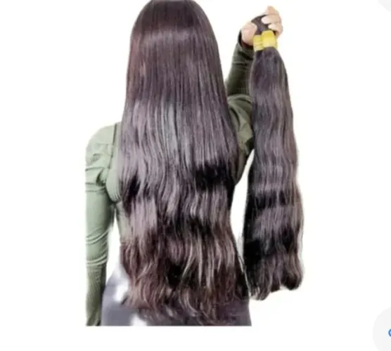 cabelo humano liso com leve andulado