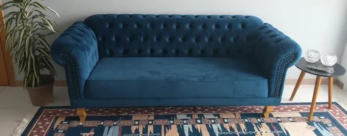 Sofá Chesterfield 3 lugares
