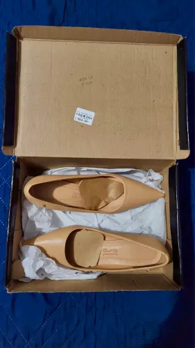 SAPATO SANTA LOLLA COURO PELICA SOFT COR NUDE