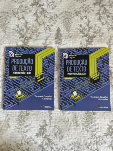 Livro Produção de Texto interpretação e ação - Thelma de Carvalho - partes 1 e 2