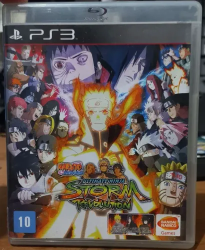Jogo PS3 Original Naruto Shippuden: Ultimate Ninja Storm Revolution