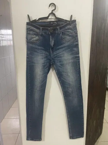 Calça Jeans Rock Blue - Azul Escuro Tamanho 40