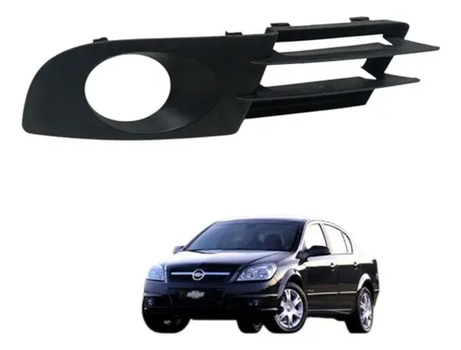 Moldura Farol Milha Esquerdo Chevrolet Vectra 2007 2008