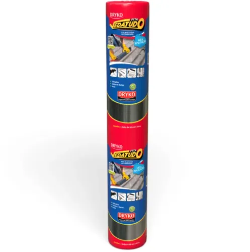 Manta Aluminizada 90cmx10m Veda Tudo Dryko