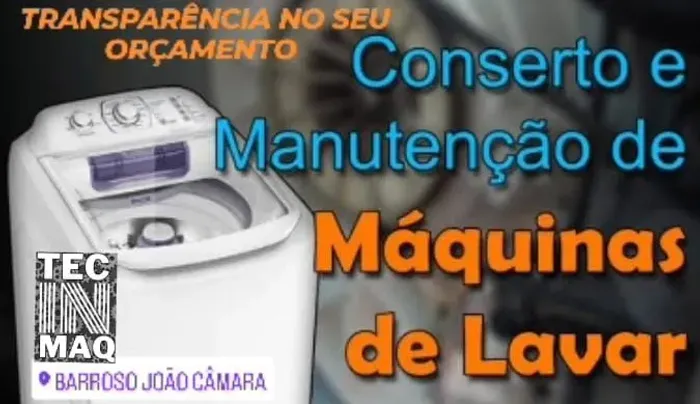 Em João Câmara e região do mato grande: conserto, manutenção corretiva e preventiva e etc.