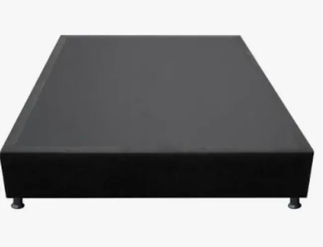 Cama box base e suporte casal