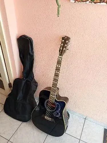 Vendo lindo violão aço elétrico Michael