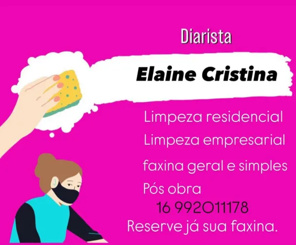 Esta precisando de uma faxina  estou a disposição. 