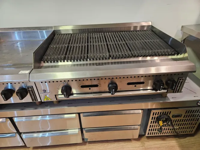 Char broiler prime 90cm a gas pronta entrega